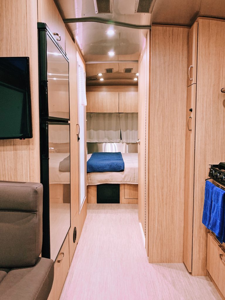 Inside the Airstream